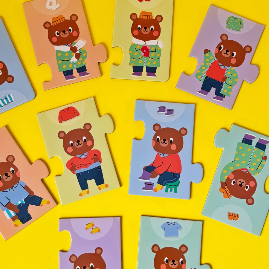 Teddy Dresses Up - Djeco