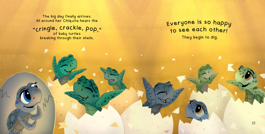 Nadia Ronquillo illustrated "Chiquita's Big Day"