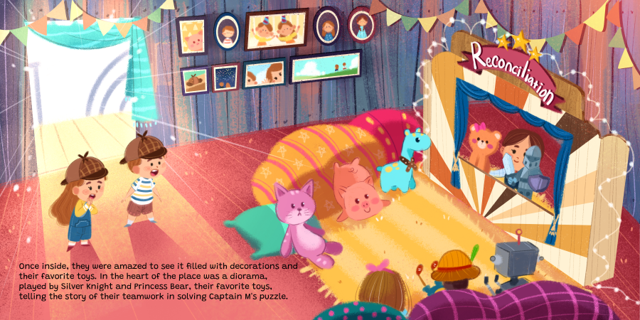 Reconciliation: The Mystery of the Missing Princess Bear and Silver Knight