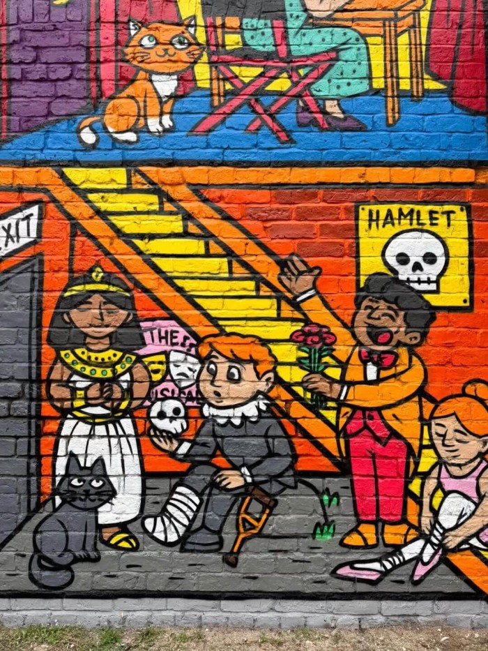 Garrick Theatre Mural