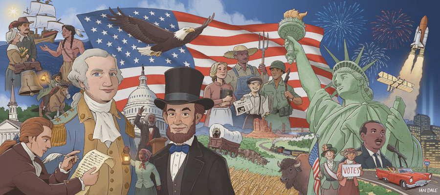 History of the U.S.A. Puzzle