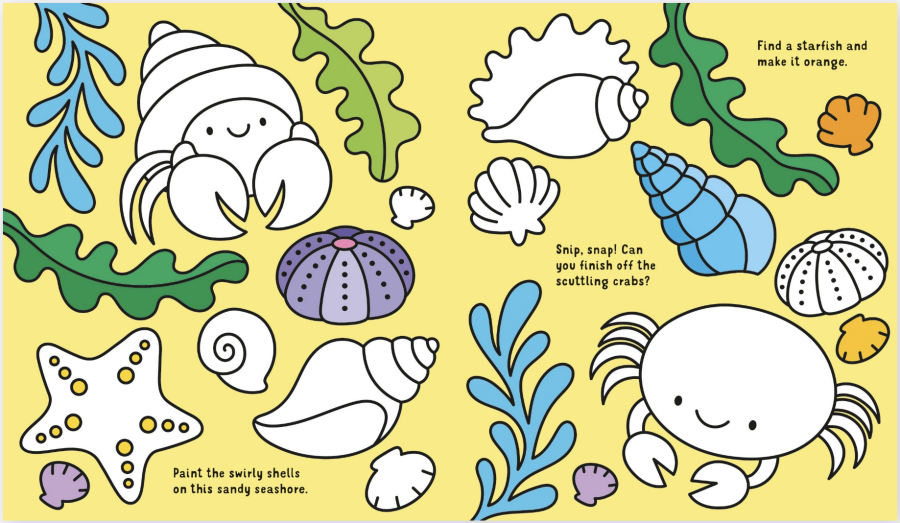 New Activity Book illustrated for Usborne : "Under the Sea "