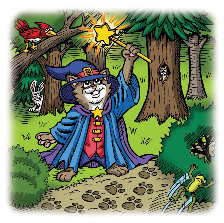 The Adventures of Jinx and Purrlin" by Mac Wiley Illustrated by Tom Arvis