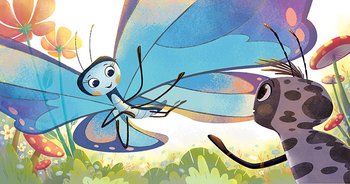 Spunk The Beetle, illustrated by Dharmali Patel