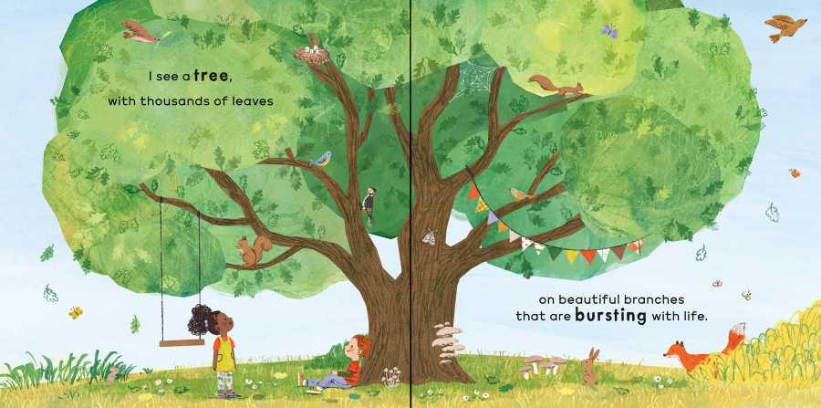 I see a tree