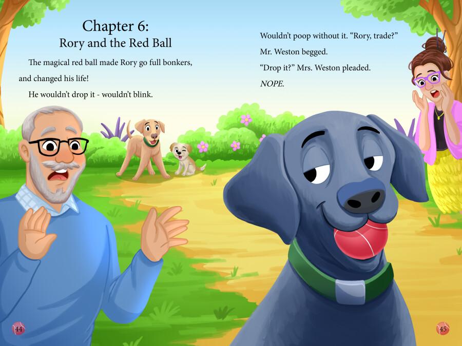 Nadia Ronquillo illustrates The Weston Woofers