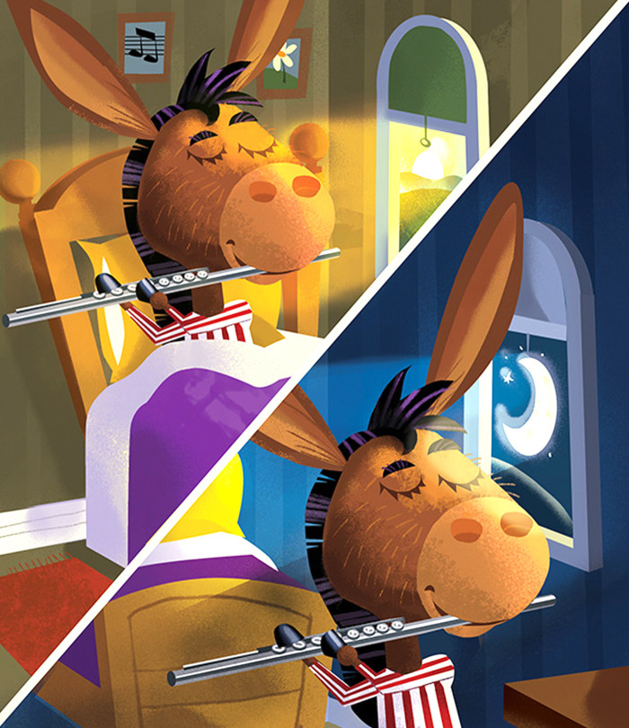 David Moore is Spinning Tales in his Illustrations