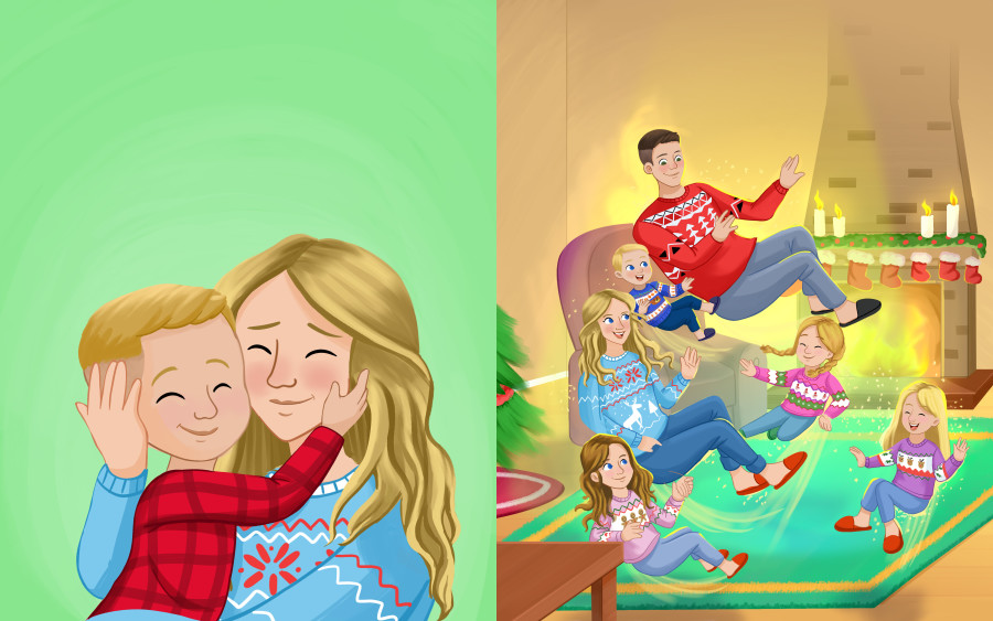 Nadia Ronquillo illustrates "One Dream Away"