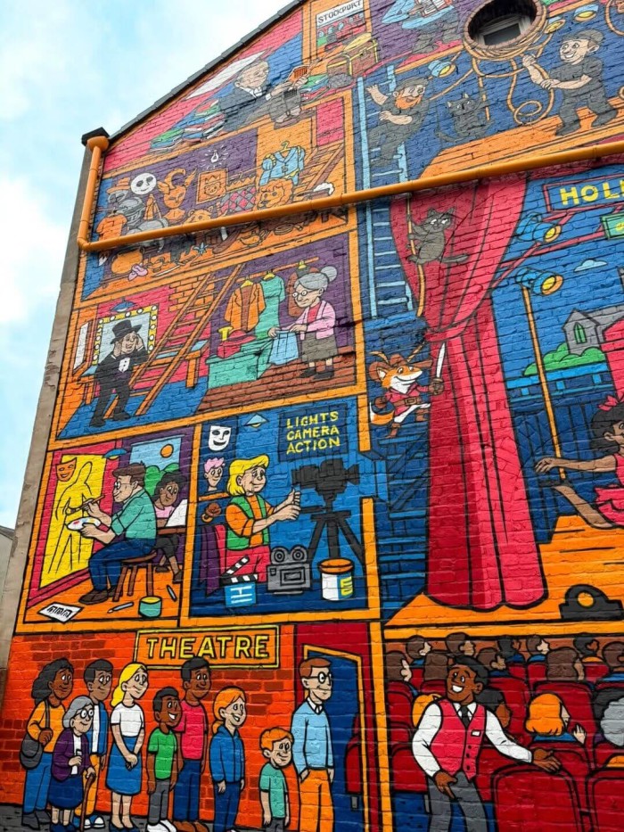 Garrick Theatre Mural