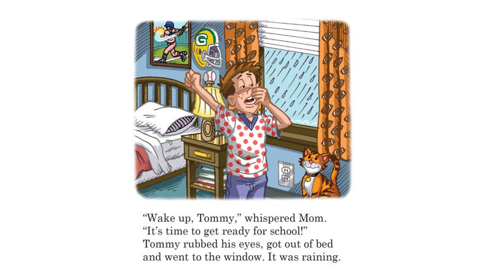 A Very Rainy Day by Darla Prudhomme Illustrated by Tom Arvis