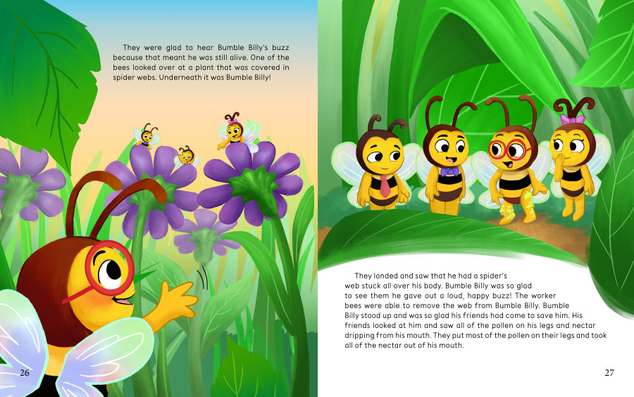 Nadia Ronquillo illustrated Bumble Billy