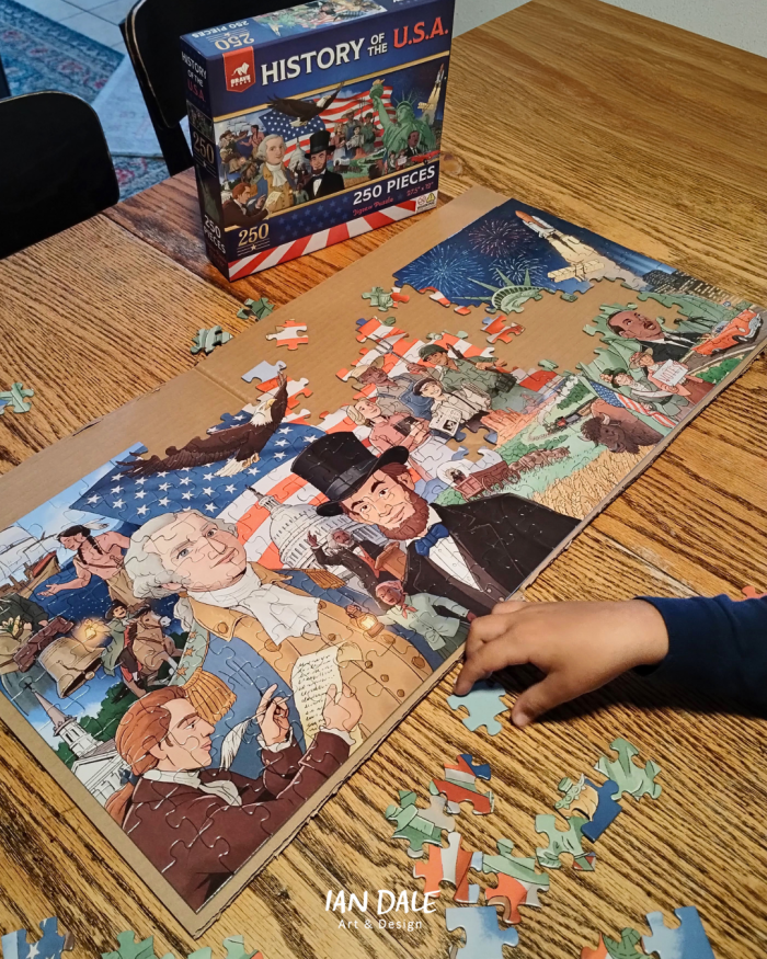 History of the U.S.A. Puzzle