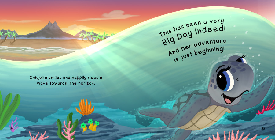 Nadia Ronquillo illustrated "Chiquita's Big Day"