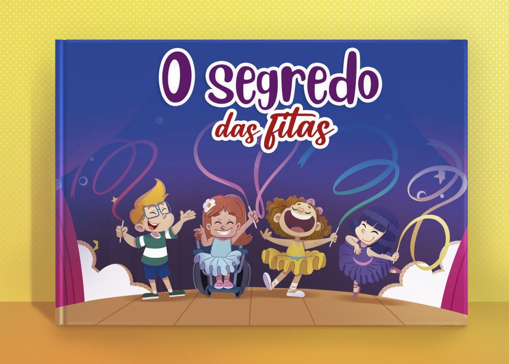 O Segredo das Fitas – Inclusive Children’s Book Illustration