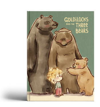 "Goldilocks and the three bears" - PICTURE BOOK