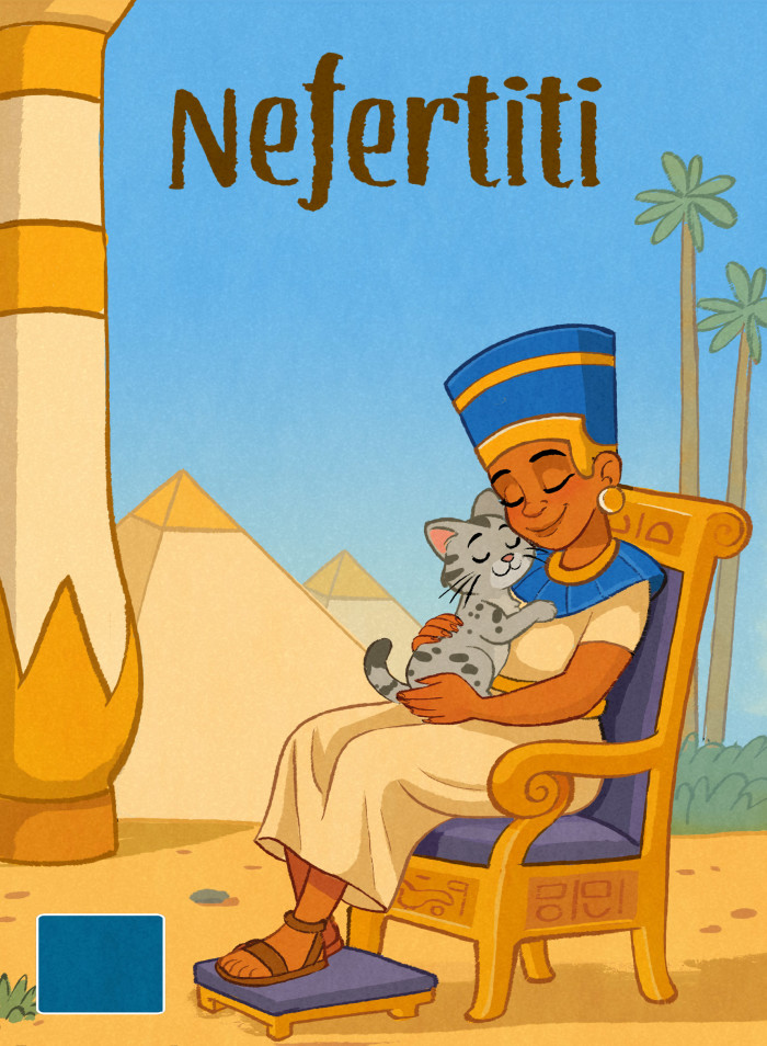 Nefertiti and Mau Children's Book