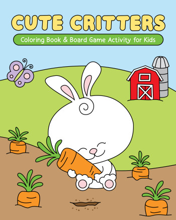 Cute Critters Coloring Book