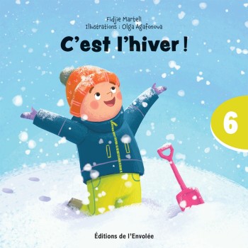 Here we go, I'm reading! 06: It's winter! - Winter Fun - Cover Illustration