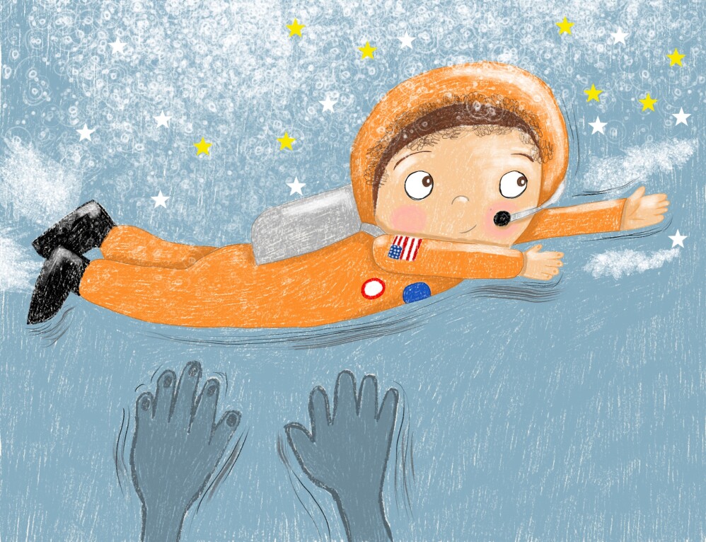 The little astronaut