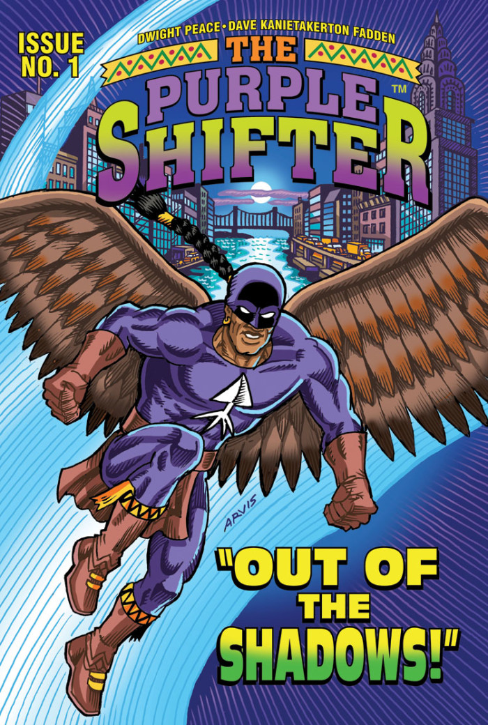 "The Purple Shifter" by Dwight Salaam, Illustrated by Tom Arvis