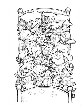 A lot of things - coloring book