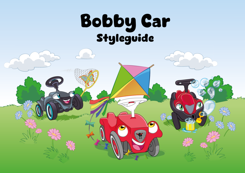 Bobby Car Styleguide - Cover art