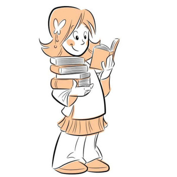 ELT Educational Illustrations – Vector Black & White Style